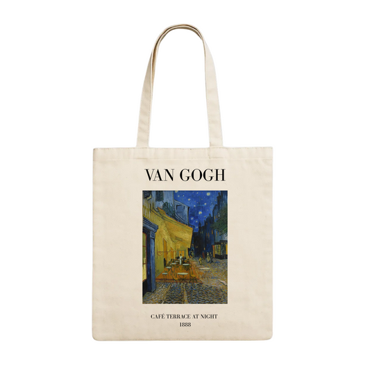 Tote Bag Van Gogh Cafe Terrace At Nigh